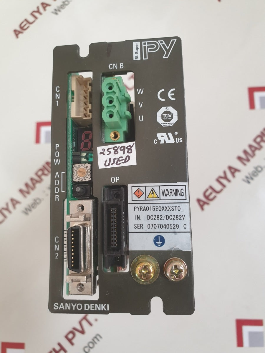 Sanyo denki pyra015e0xxxst0 servo amplifer