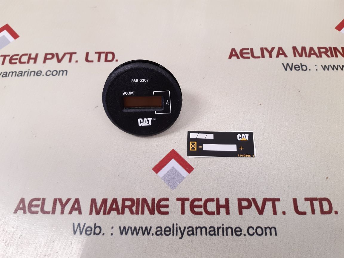 Cat 366-0367 hour timer meter