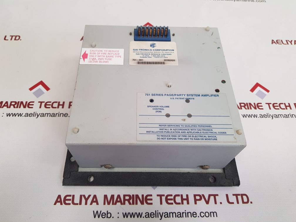Gai-tronics 751-001 page/party system speaker amplifier