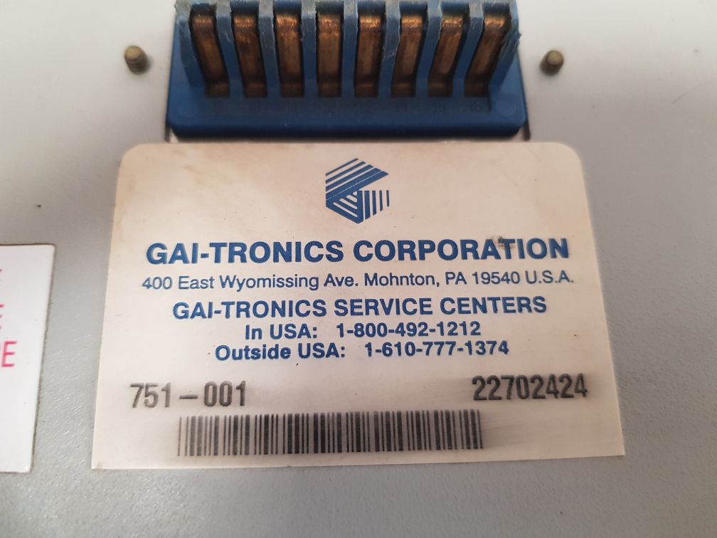 Gai-tronics 751-001 page/party system speaker amplifier