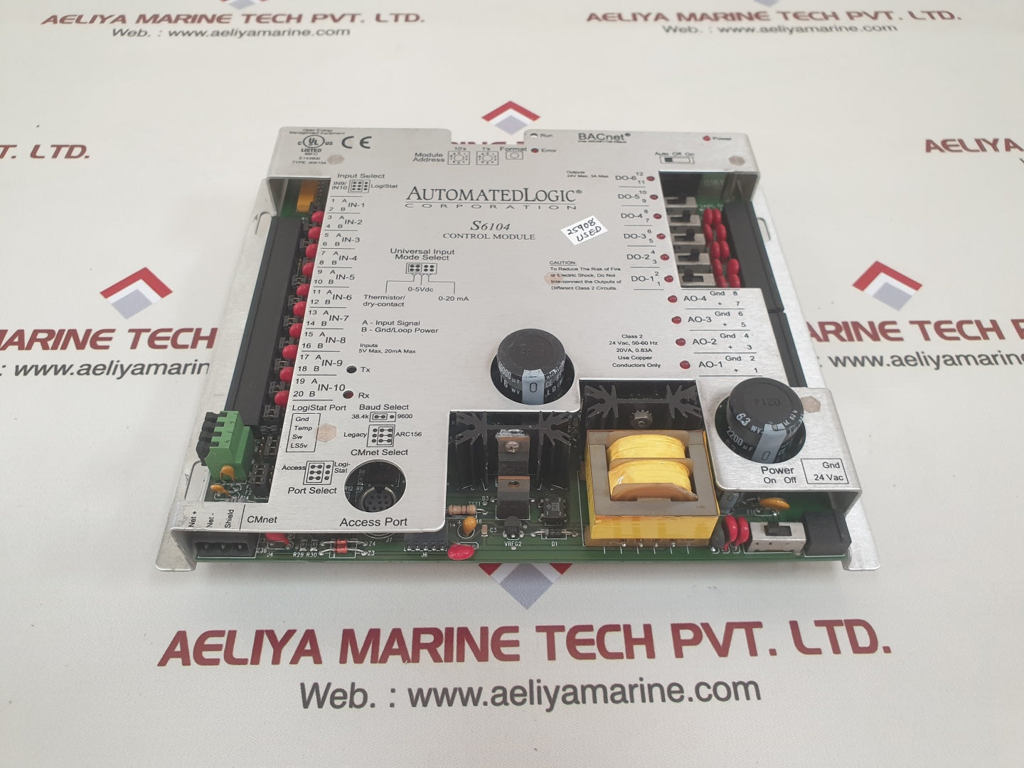 Automated logic s6104 bacnet control module 006104