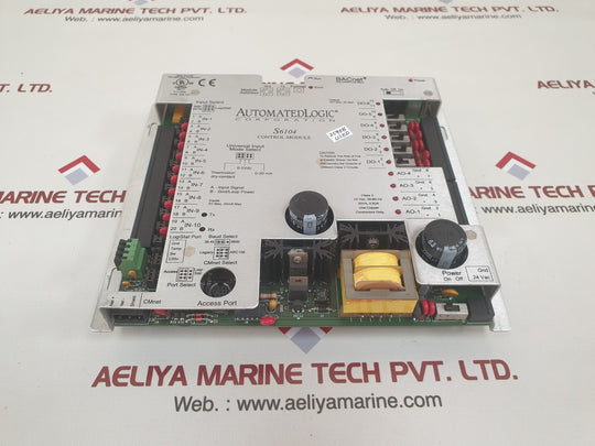 Automated logic s6104 bacnet control module 006104