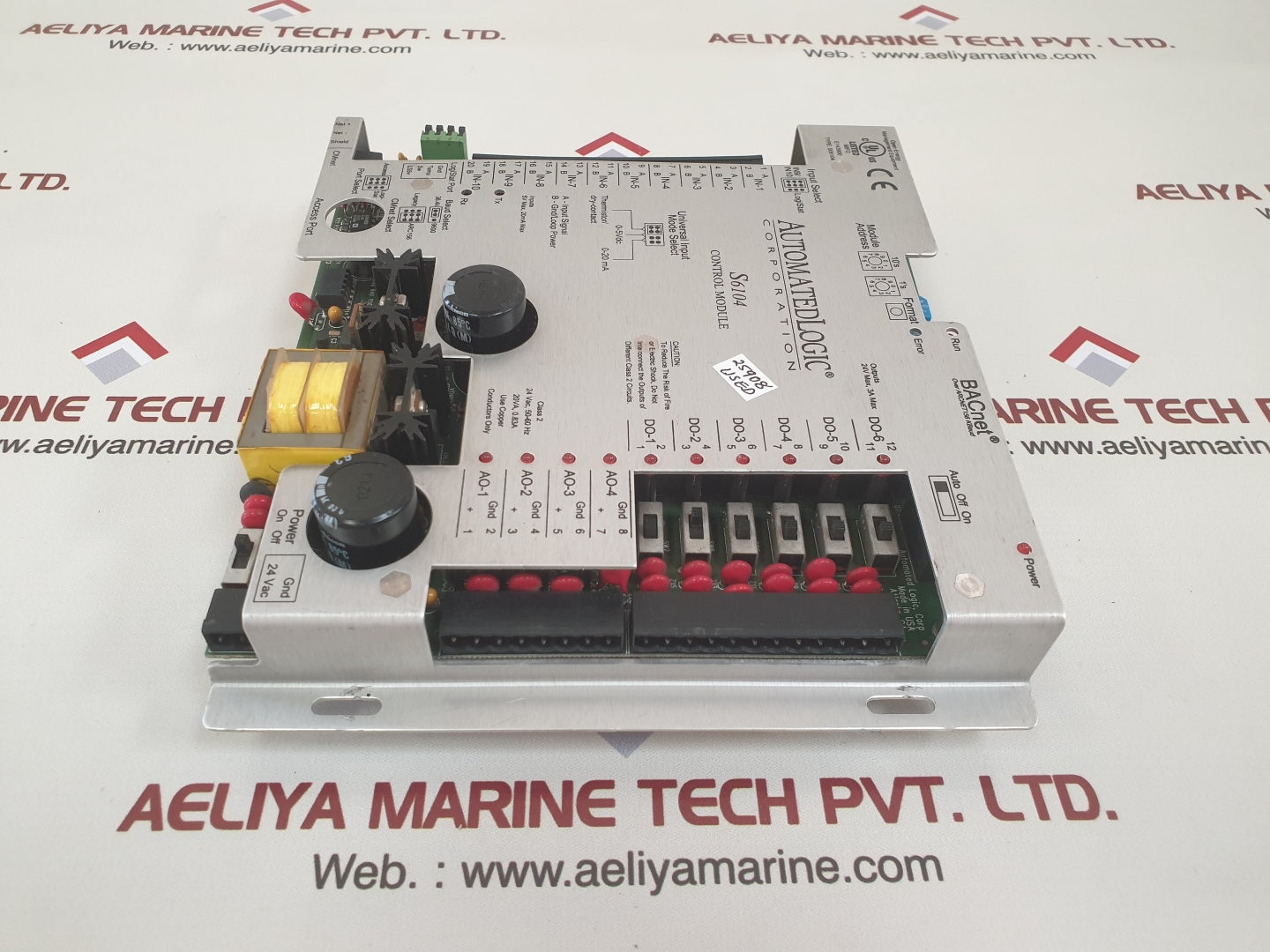 Automated logic s6104 bacnet control module 006104