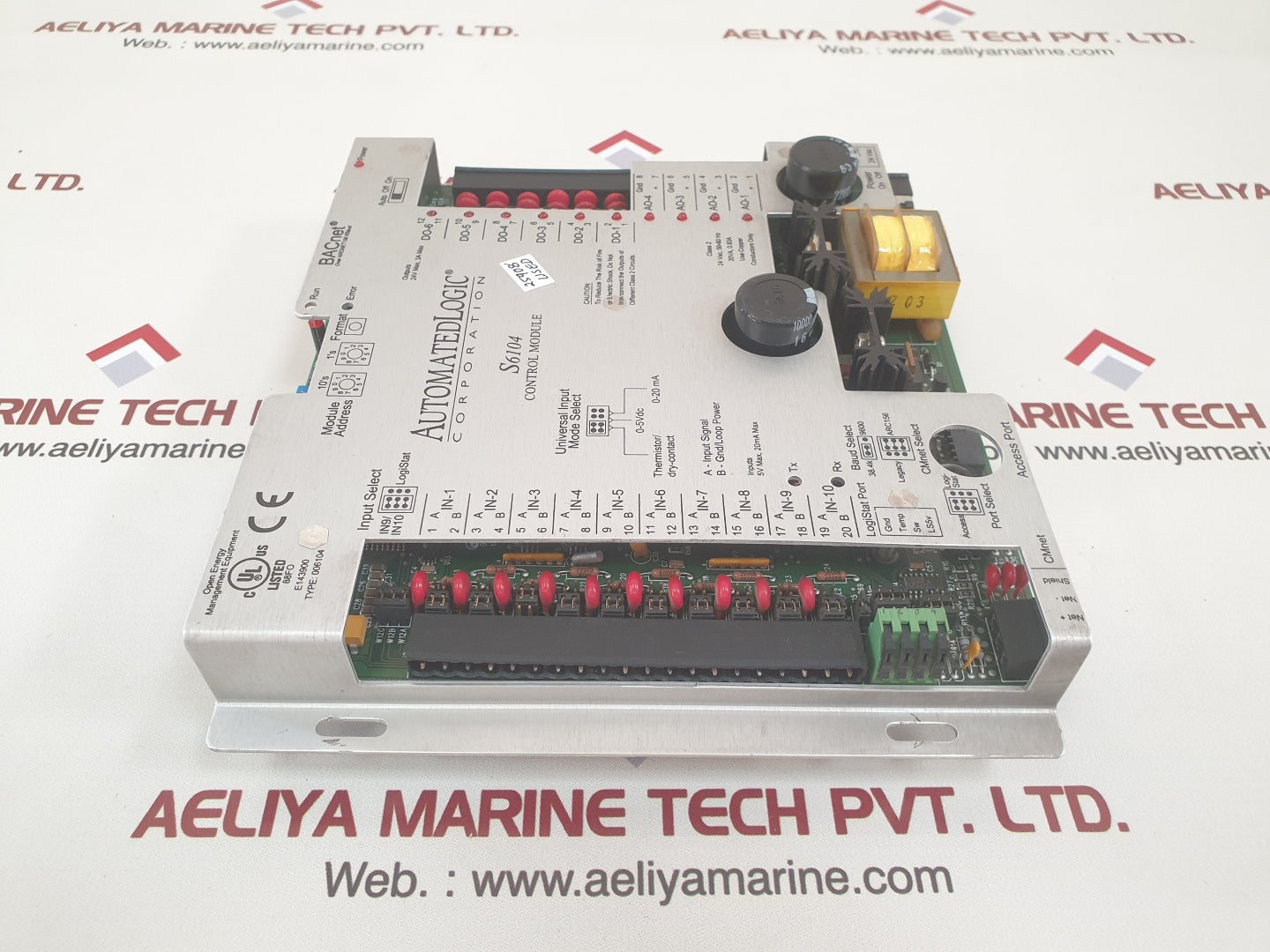 Automated logic s6104 bacnet control module 006104