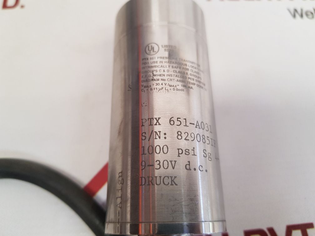 Druck ptx 651-a031 pressure transmitter