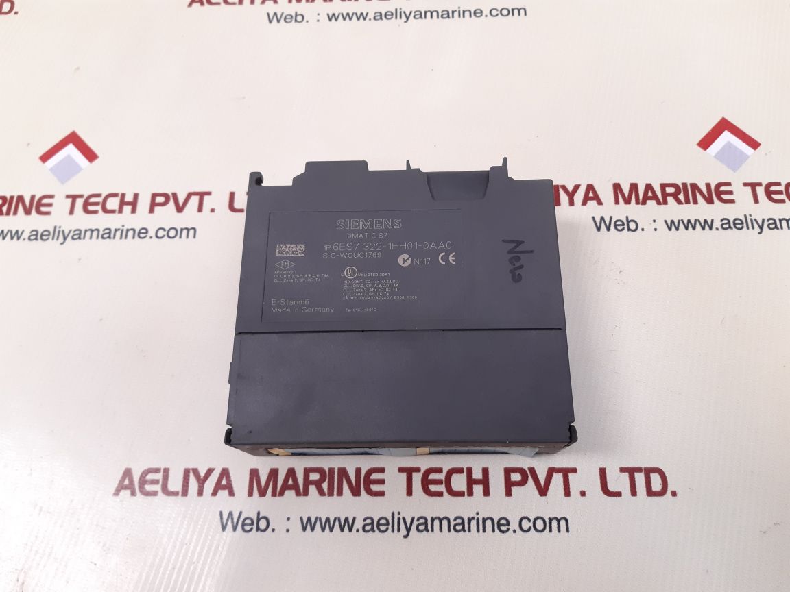 Siemens simatic s7 6es7 322-1hh01-0aa0 output module