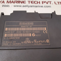 Siemens 6es7 332-5hb01-0ab0 simatic s7 analog output module