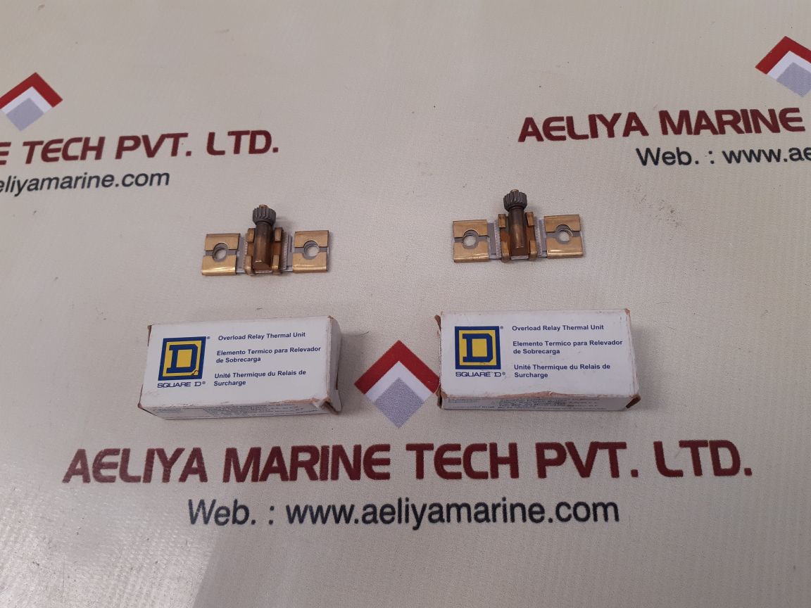 Lot Of 2X Square d b15.5 overload relay thermal unit