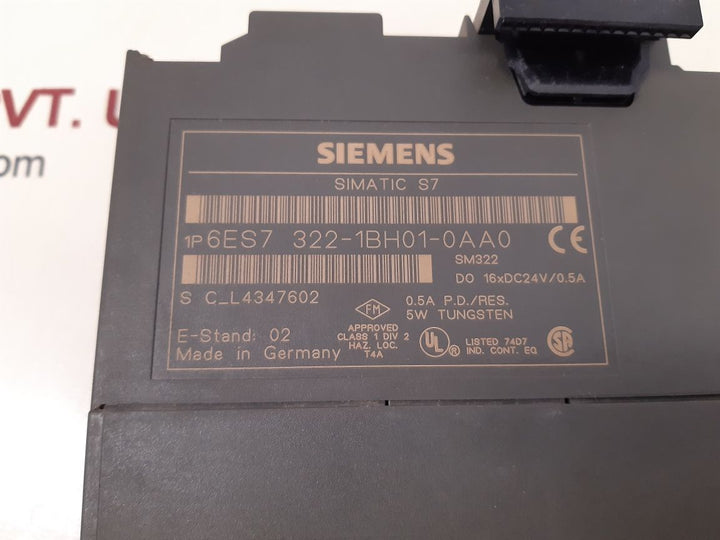 Siemens 6es7 322-1bh01-0aa0 output module