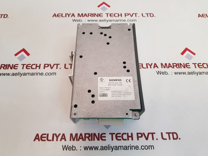 Siemens 6ep1 233-1aa00 sitop evp 150 power supply