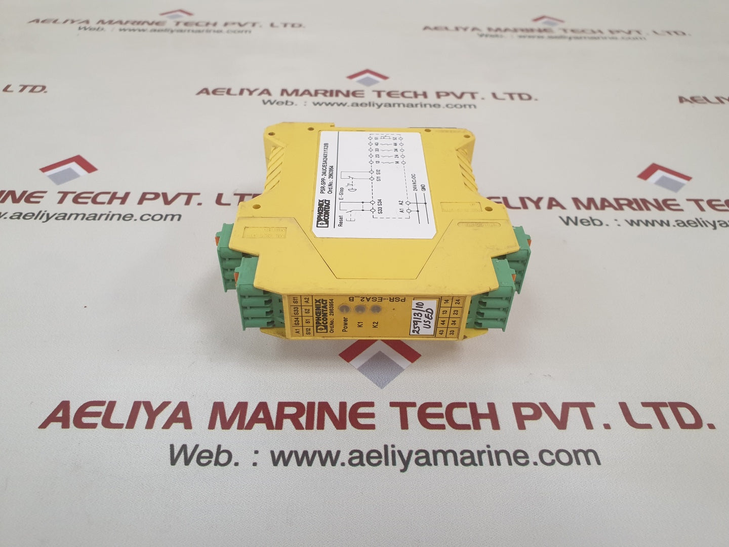 Phoenix contact psr-spp-24uc/esa2/4x1/1x2/b safety relays