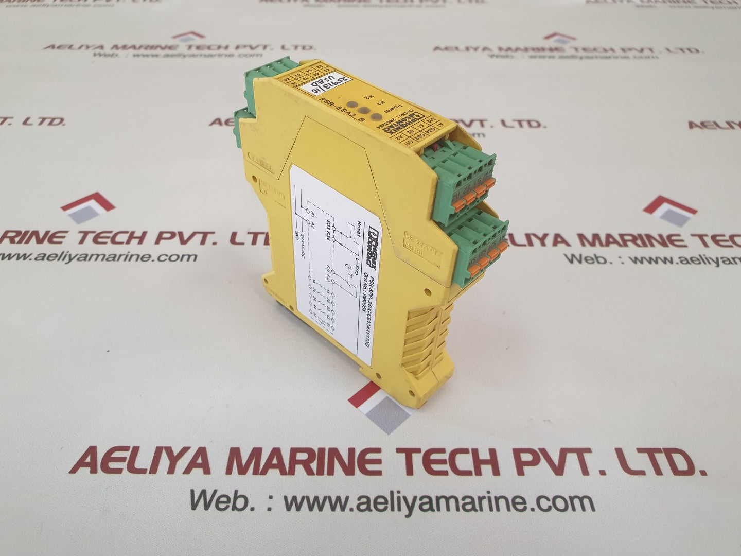 Phoenix contact psr-spp-24uc/esa2/4x1/1x2/b safety relays