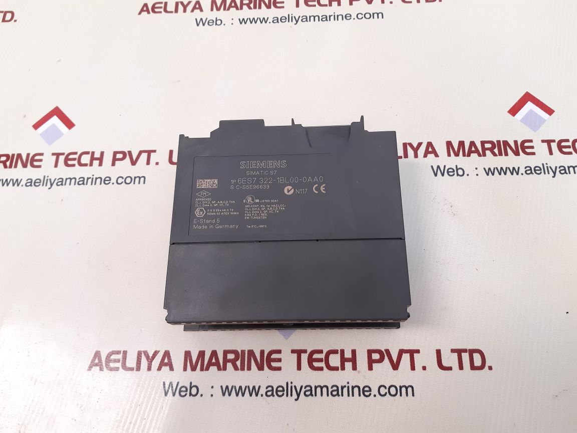 Siemens 6es7 322-1bl00-0aa0 simatic s7 output module Used