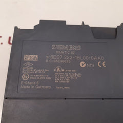 Siemens 6es7 322-1bl00-0aa0 simatic s7 output module Used