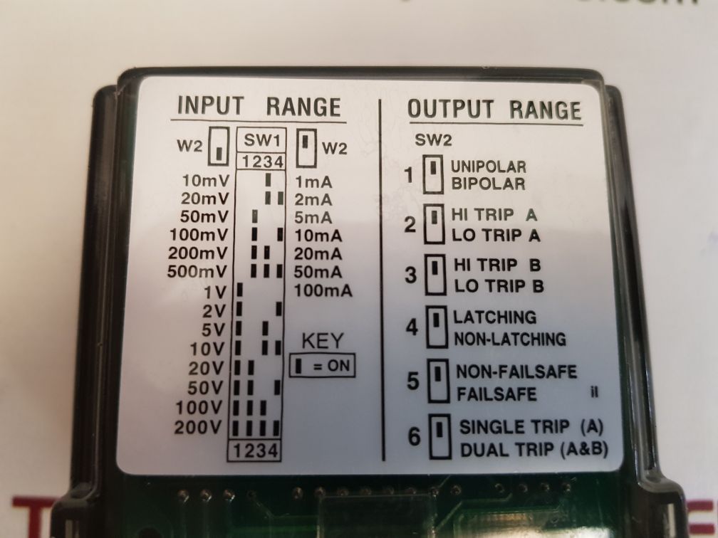 Action pak 1080-2000-1 limit alarm