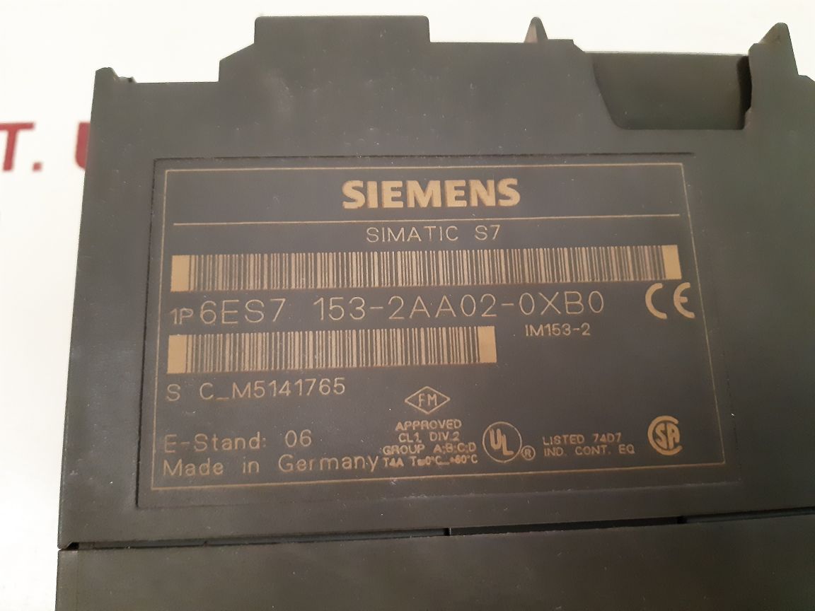 Siemens 6es7 153-2aa02-0xb0 simatic s7 interface module