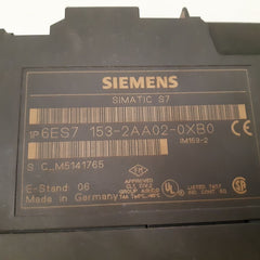 Siemens 6es7 153-2aa02-0xb0 simatic s7 interface module