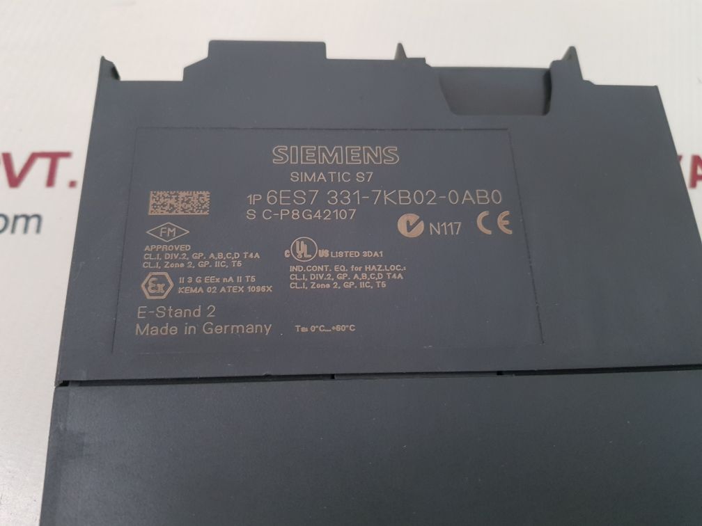 Siemens 6es7 331-7kb02-0ab0 simatic s7 analog input module