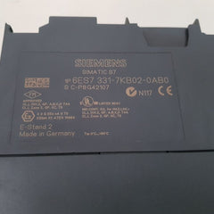 Siemens 6es7 331-7kb02-0ab0 simatic s7 analog input module