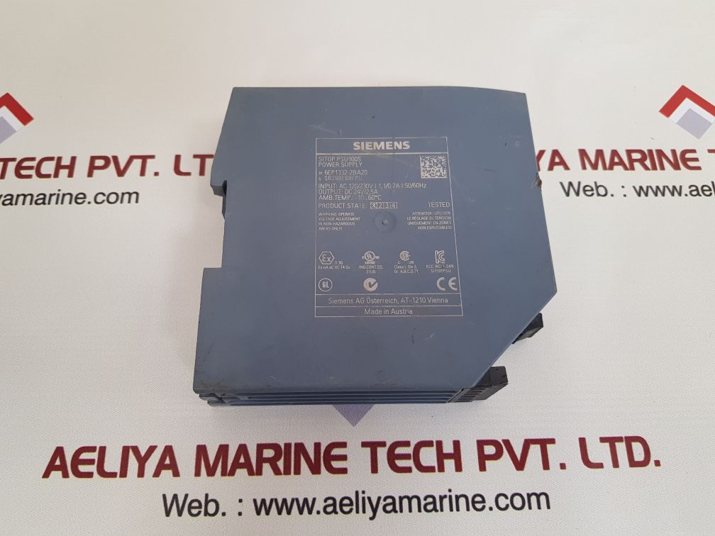 Siemens 6ep1332-2ba20 sitop psu100s power supply