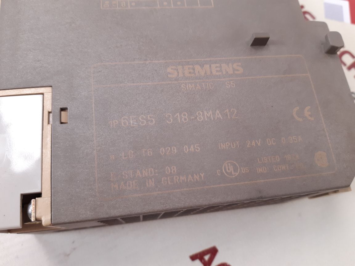 Siemens 6es5 318-8ma12 interface module