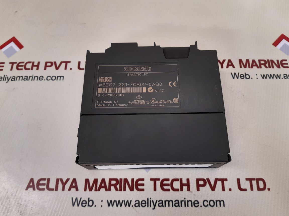 Siemens 6es7 331-7kb02-0ab0 simatic s7 input module