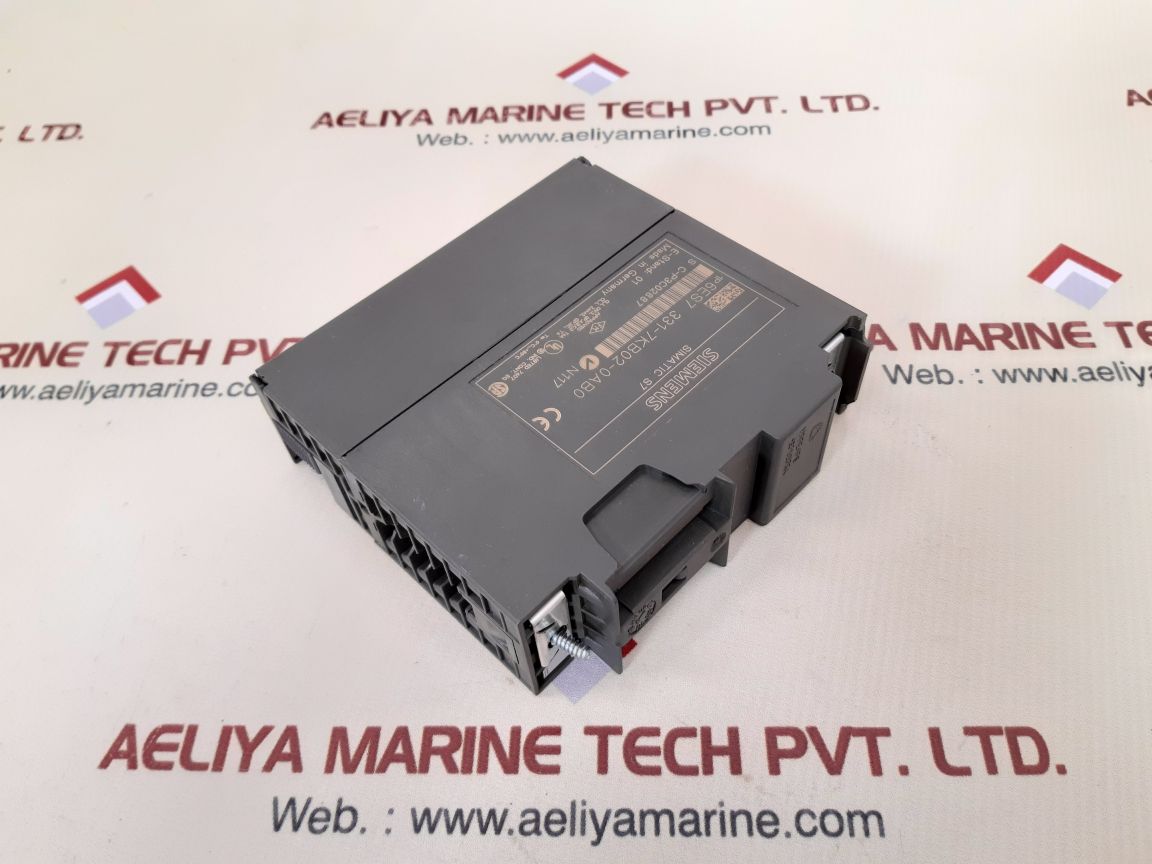 Siemens 6es7 331-7kb02-0ab0 simatic s7 input module