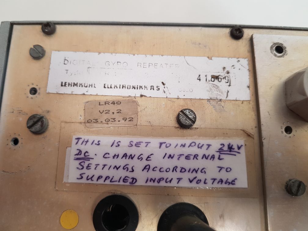 Lehmkuhl lr40 digital gyro repeater