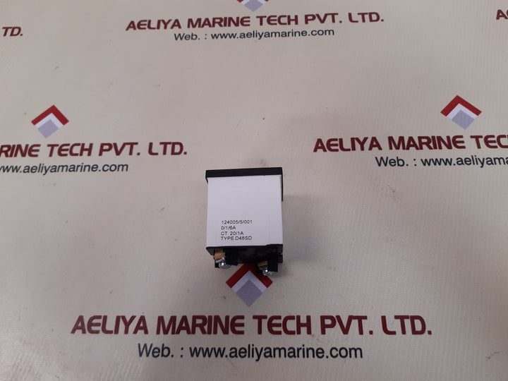 Hobut d48sd ammeter 0-120 a