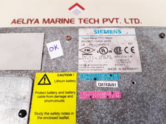Siemens simatic tp27 6av3627-1nk00-2ax0 mono touch screen panel