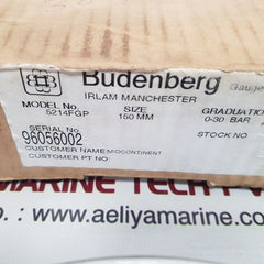 Budenberg 5214fgp standard test gauge 0-30 bar