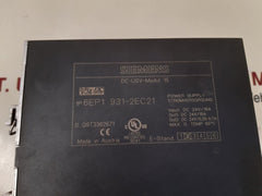 Siemens 6ep1 931-2ec21 dc-usv-modul 15 power supply