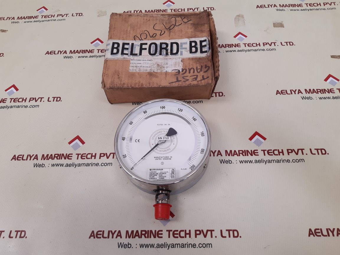 Budenberg 91679001 standard test gauge 0-200 bar