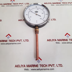 Brannan 150mm dial bottom entry thermometer 0 to 120°c