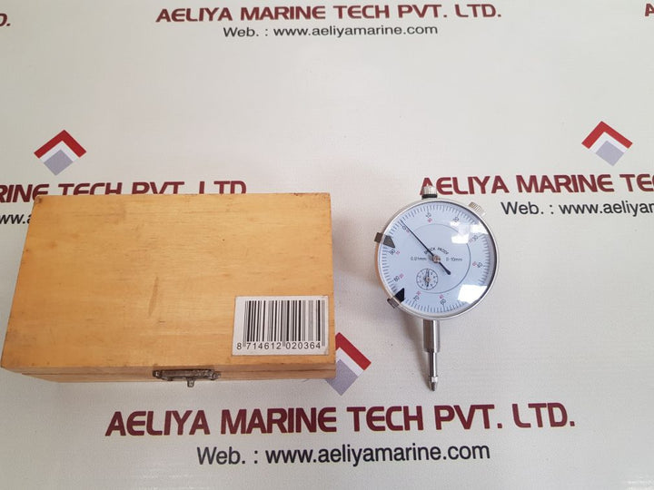 Shock proof 0.01mm 0-10mm dial indicator gauge
