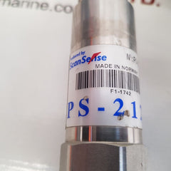 Scansense ps-2120 pressure transmitter range: 0-210 bar