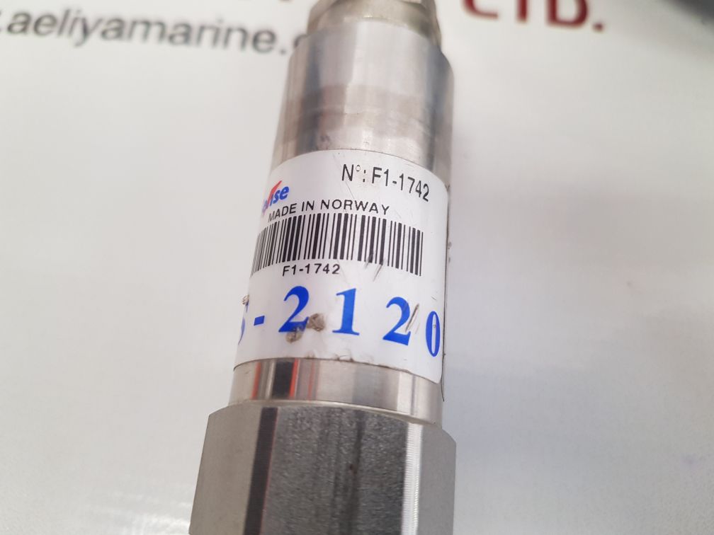 Scansense ps-2120 pressure transmitter range: 0-210 bar