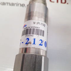 Scansense ps-2120 pressure transmitter range: 0-210 bar