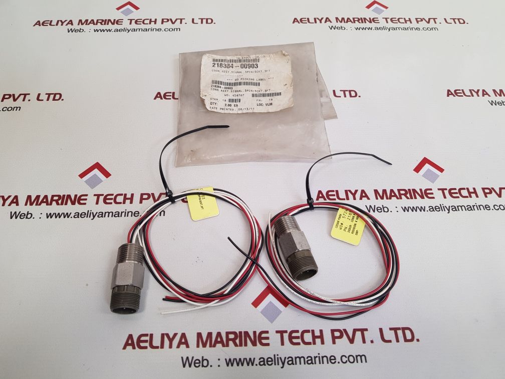 218384-00903 conn assy signal 3pin/3ckt, 3ft