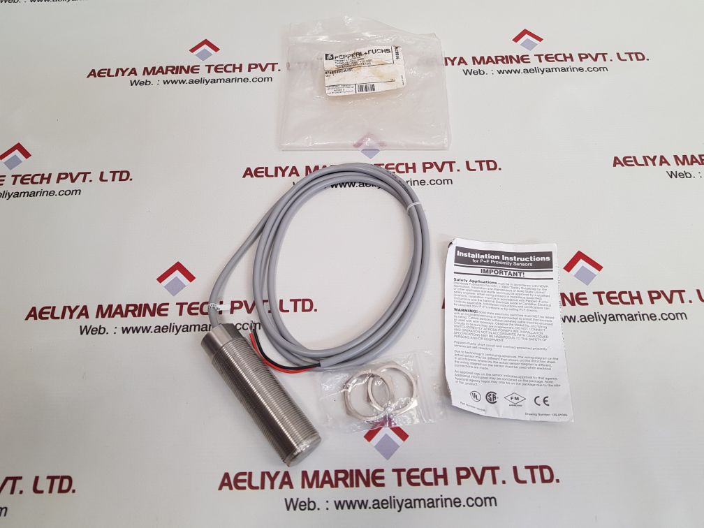 Pepperl+fuchs 973ex4wi-a10t inductive proximity sensor 20-250 volts ac/dc