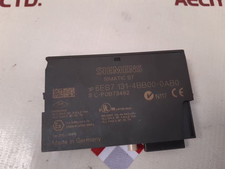 Siemens 6es7 131-4bb00-0ab0 simatic s7 input module