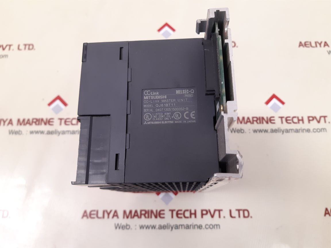 Mitsubishi melsec q61p-a2,q01cpu,qx41,qy41p,qy40p,qj61bt1 module rack