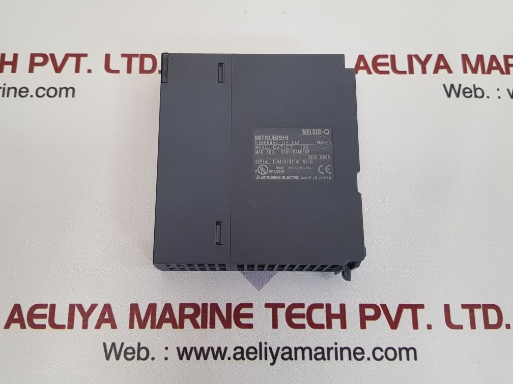 Mitsubishi melsec-q qj71e71-100 ethernet i/f unit