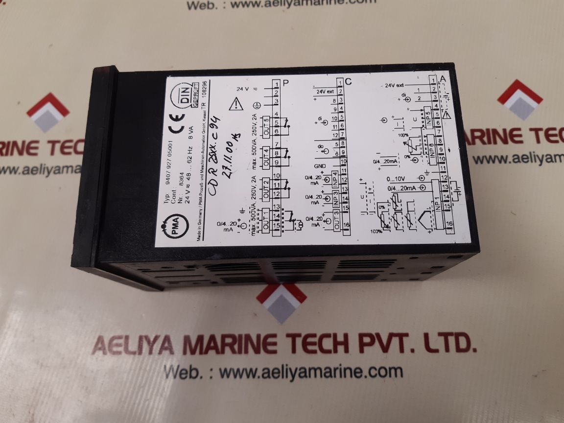 Pma 9407 927 05001 ks 94 temperature process controller