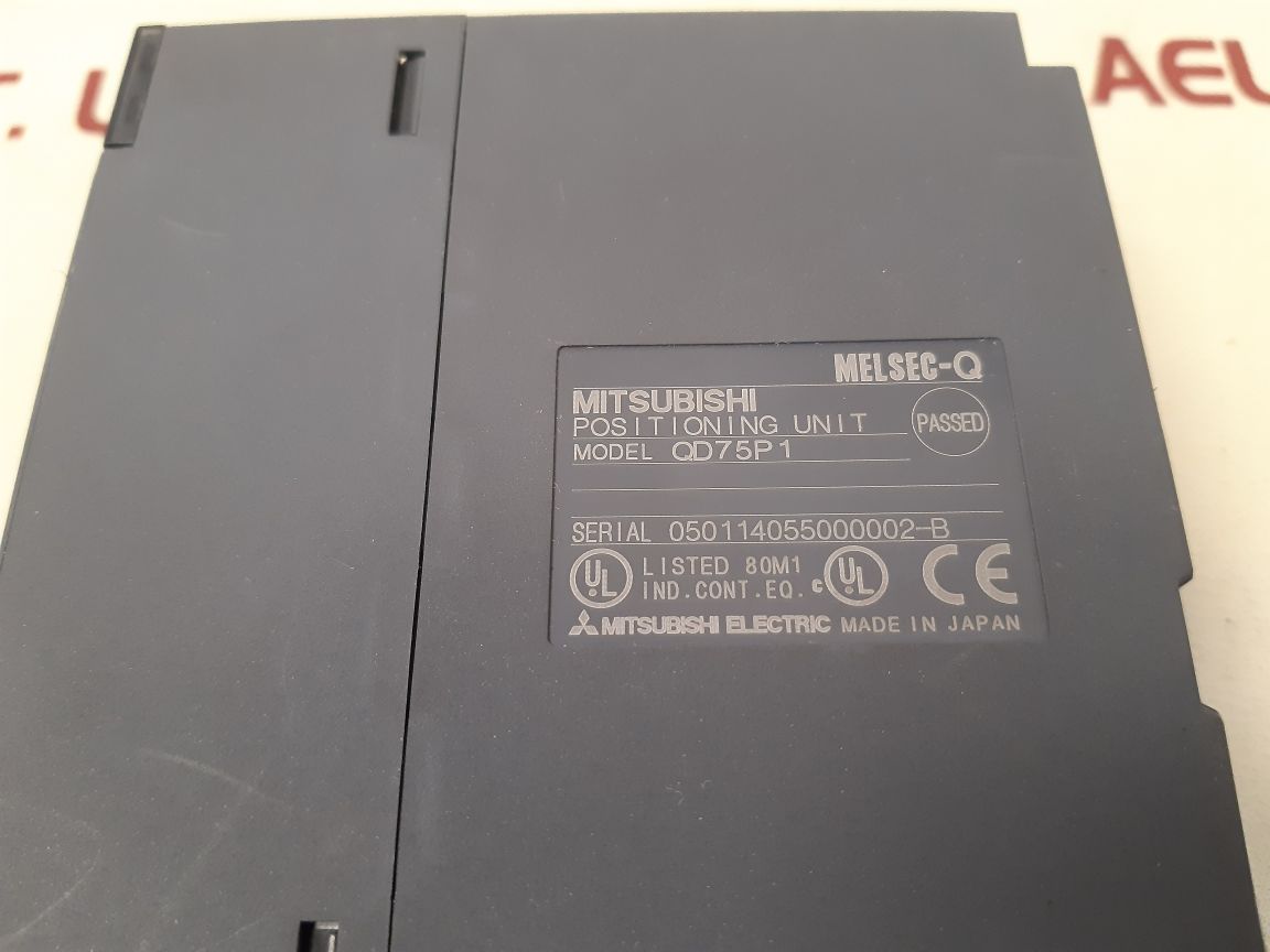 Mitsubishi qd75p1 melsec-q positioning unit