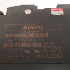 Siemens sitop power 5 6ep1 333-1sl11 power supply ac230v/120v