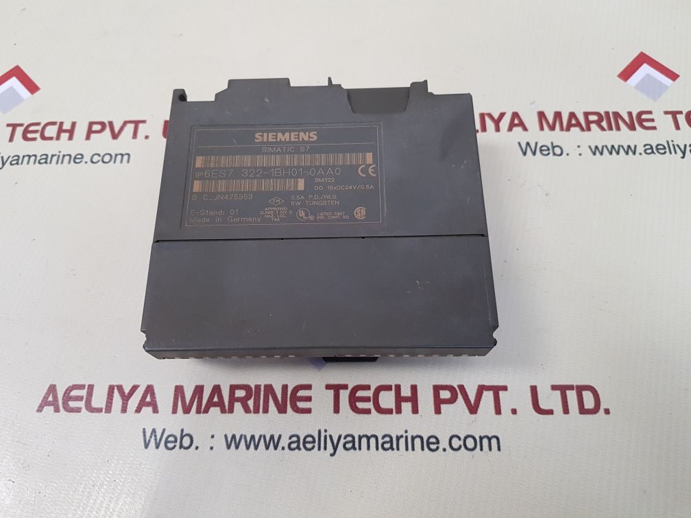 Siemens 6es7 322-1bh01-0aa0 output module Used