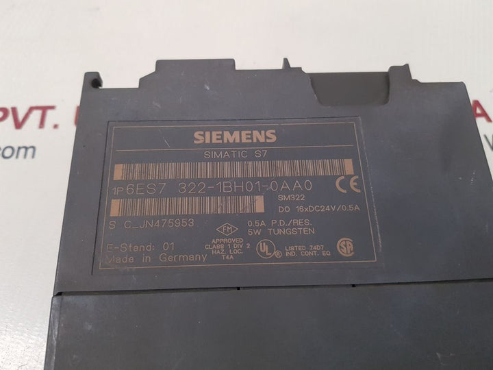 Siemens 6es7 322-1bh01-0aa0 output module Used