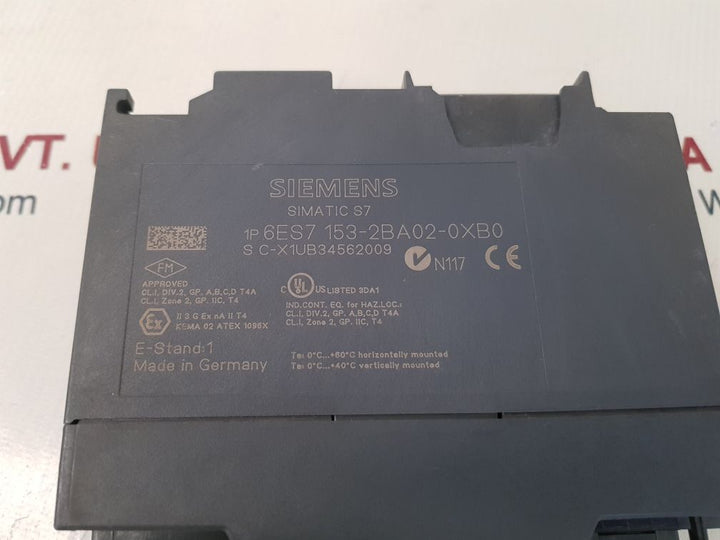 Siemens 6es7 153-2ba02-0xb0 simatic s7 interface module