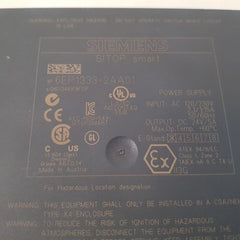 Siemens 6ep1333-2aa01 sitop smart power supply